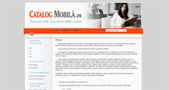 Desktop Screenshot of catalog-mobila.ro