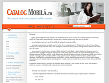 Tablet Screenshot of catalog-mobila.ro